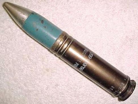 US 30mm Aden Defa M788 Cannon Shell